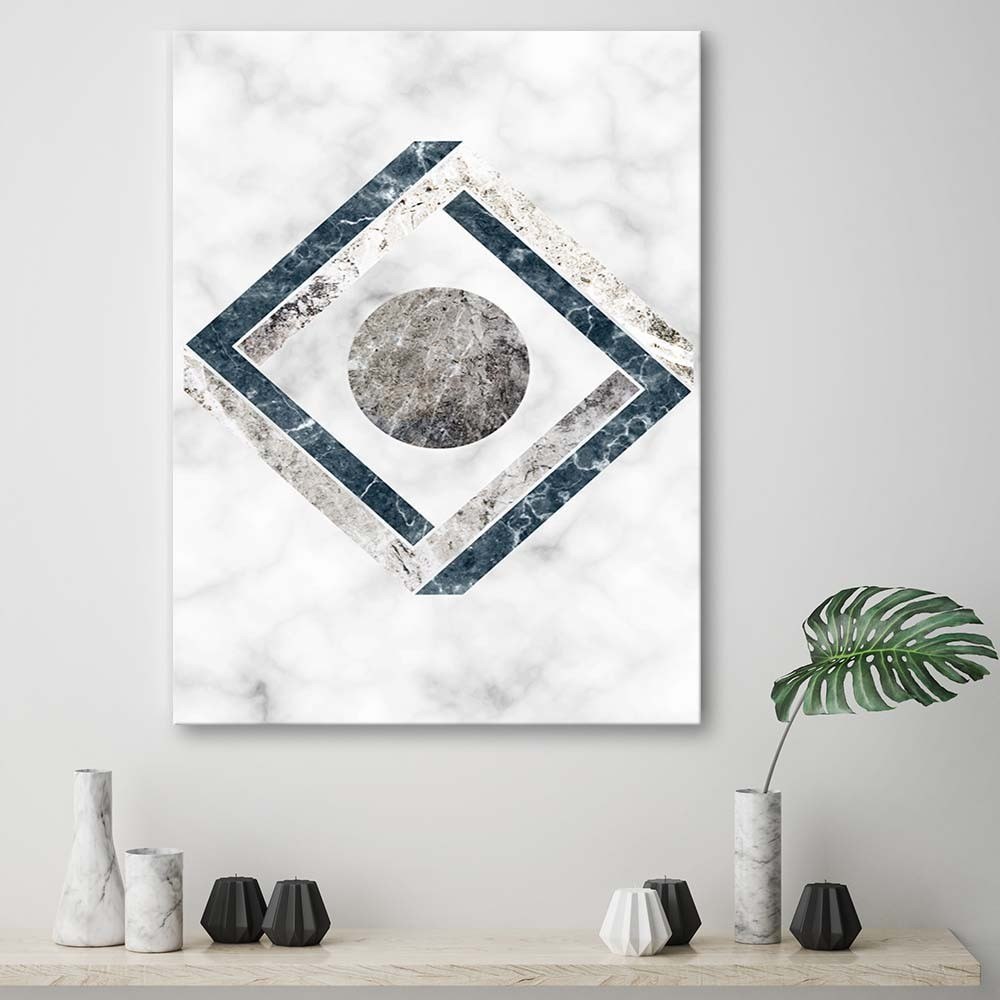 Emaga Obraz na płótnie, Geometryczna abstrakcja - 80x120